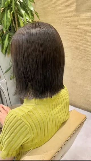 ミディアム 縮毛矯正/髪質改善/ HARUのヘアスタイル