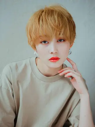 ショート カラー WEST✂︎AKI HIRO✂︎大和高田のヘアスタイル