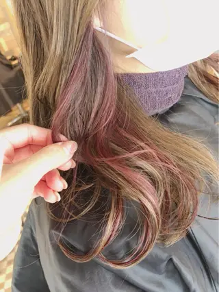 ロング カラー freedom  下中野店所属・🫧🕊️かたやま さきこ🕊️🫧のヘアスタイル