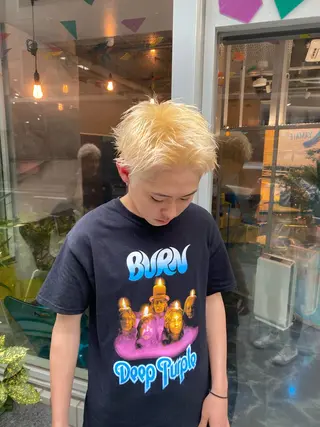 ショート カラー メンズ Riganuts王子 Hayato✂︎のヘアスタイル