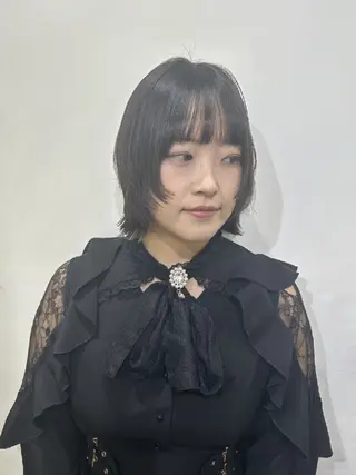 ショート ボブ人気No,1✨ TAME副店長のヘアスタイル