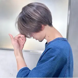 カラー メンズ ♡🌚垢抜け艶カラー Shiori🌝♡のヘアスタイル