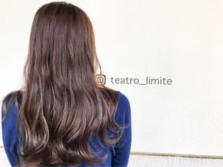 ロング カラー ヘアアレンジ teatro hair salonのヘアスタイル