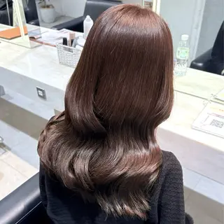 ロング カラー 縮毛矯正/Wカラー /アレンジ🌙あまにのヘアスタイル