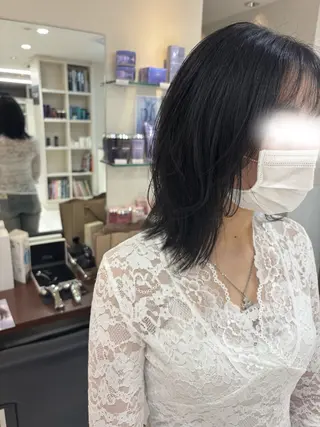 ミディアム TONI&GUY速寿 勇希のヘアスタイル