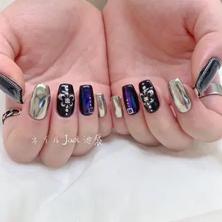 ミディアム ネイルJaol 池袋のネイルデザイン