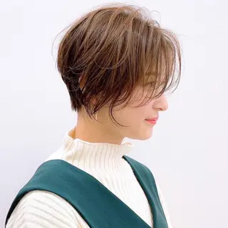 ショート カラー 立川✨ブリーチ/ ケアブリーチ✨のヘアスタイル