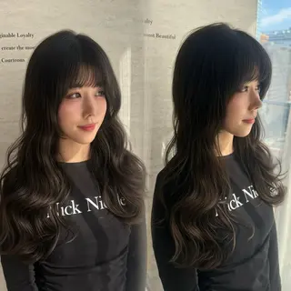 パーマ 本場韓国ヘア特化 아이비/Aibiのヘアスタイル