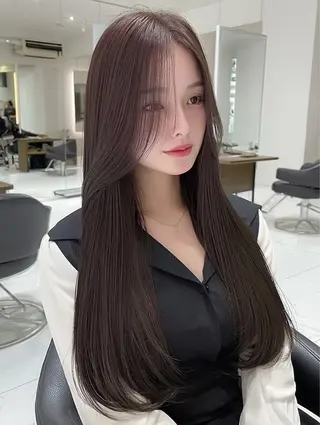 ロング 祖慶 歩のヘアスタイル