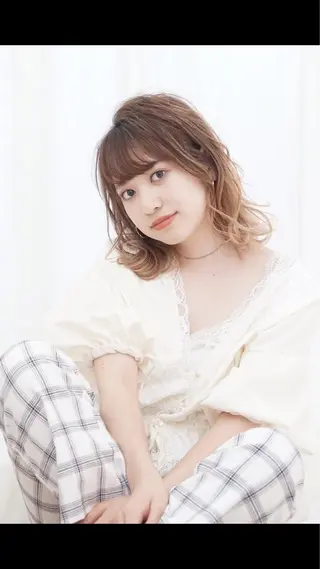 ミディアム カラー ✨店長 鈴木輝✨のヘアスタイル