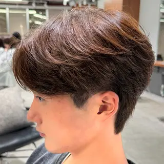 カラー メンズ センターパート特化/ メンズカット/ヒロキのヘアスタイル
