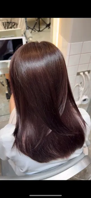 ロング カラー 絶対垢抜けレイヤー/ 透明感カラーリョウヤのヘアスタイル