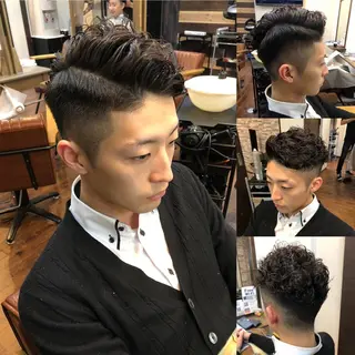 ショート パーマ メンズ kuroken ★feniceのヘアスタイル