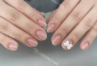 ネイル 神田 ココナッツのネイルデザイン