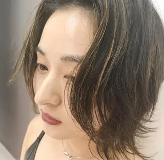 ショート カラー カラーモデル募集中 美容室ハピスのヘアスタイル
