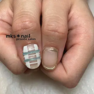ネイル mks＊nail //  枚方長尾のネイルデザイン
