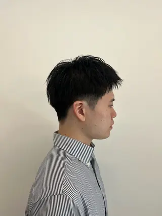 ショート パーマ メンズ 🏆メンズヘア特化 🥇代表りんぺーのヘアスタイル