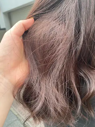 ミディアム カラー お任せヘア☘️☘️ 及川渚のヘアスタイル