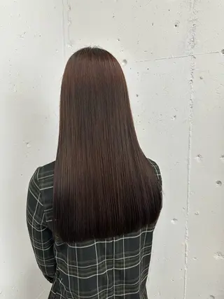 ロング 増田 百花のヘアスタイル