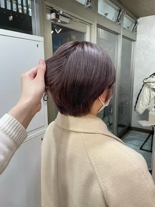ショート カラー 🫧ヒシダアキ taboo.i🫧のヘアスタイル