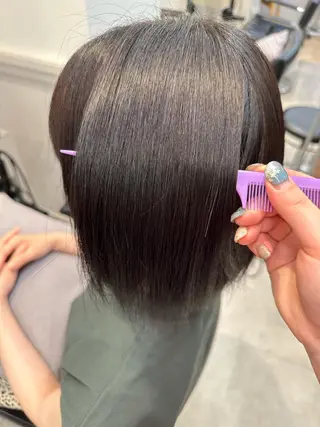 ミディアム あいこ/ハンサムショ ート無料/蔵前🌷のヘアスタイル