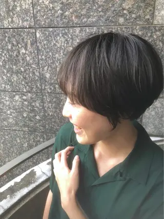 ショート カラーアンドケアリタ kitamuuuのヘアスタイル