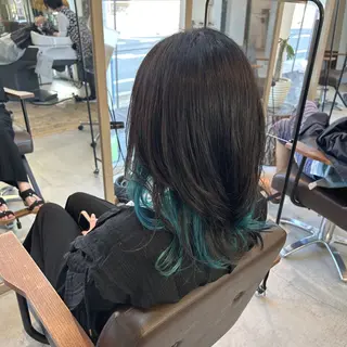 セミロング 綿貫 美雪のヘアスタイル