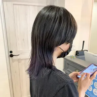 ミディアム ムラヨシ ショータのヘアスタイル