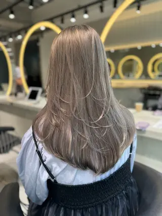 ロング レイヤー/縮毛矯正 のマスター【タケル】のヘアスタイル