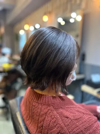 ショート 園田 彩音のヘアスタイル