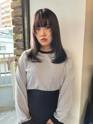 セミロング ボブとパーマの達人 /美容室難民の方是非のヘアスタイル