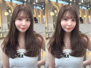 ロング カラー 絶対垢抜けレイヤー/ 透明感カラーリョウヤのヘアスタイル