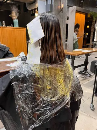 カラー ブリーチ/縮毛矯正 ❤️‍🔥シンノスケのヘアスタイル