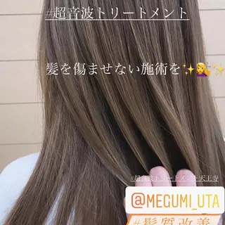 ロング カラー パーマ ヘアアレンジ メンズ キッズ ネイル マツエク・マツパ MEGUMI megumiのヘアスタイル