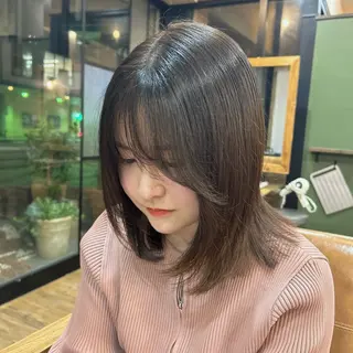 ミディアム SHIAN 立川 🍑すずかのヘアスタイル