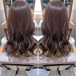 ロング カラー ヘアアレンジ 韓国hair🦋 Nanaのヘアスタイル