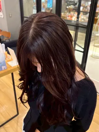 カラー 吉田 莉子のヘアスタイル