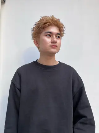 ショート カラー メンズ トレンドヘア◎ 店長 清原佑太のヘアスタイル