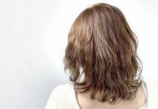 ミディアム カラー パーマ ⭐️当日OK⭐️ 岩田峻のヘアスタイル