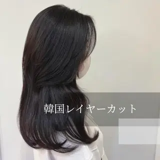 ロング 顔周りカット/透明感 カラー🤍大塚蛍のヘアスタイル