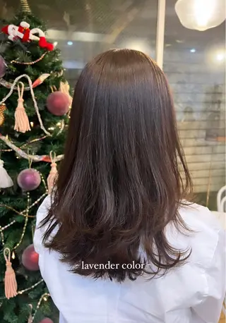 セミロング natsu/梅田 /透明感/艶髪のヘアスタイル