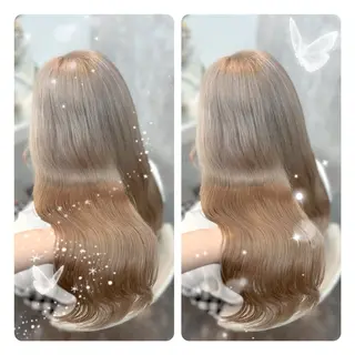 セミロング カラー 🫧そあん🫧大宮 カットモデル様募集中のヘアスタイル