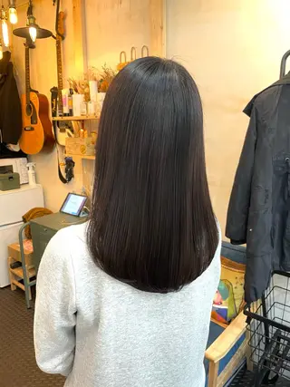 ロング カラー 水素トリートメント/ 髪質改善/ナカノメのヘアスタイル