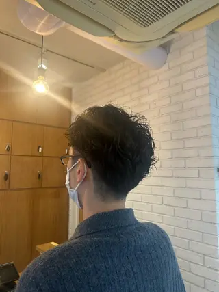 パーマ メンズ カットモデル 募集🪄🫧まどかのヘアスタイル