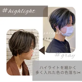 ショート カラー 似合う髪型が 分からない方へのヘアスタイル