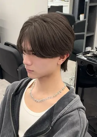 ミディアム メンズ HONOKA💜女子 ウケメンズ特化心斎橋のヘアスタイル
