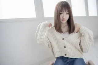 セミロング パーマ カラー 【ヘアケア特化型】 newi天王寺のヘアスタイル