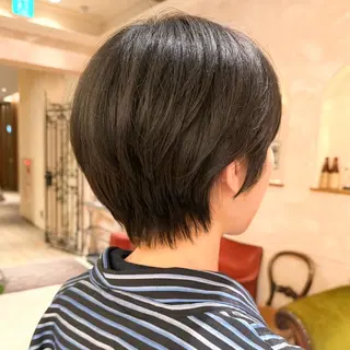 ショート ショートカット / 銀座/ 青山莉奈のヘアスタイル