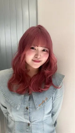 ロング ♡ナチュラルガーリー ♡ベージュ♡RINAのヘアスタイル
