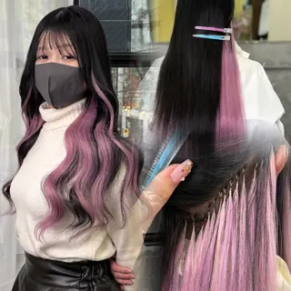 ロング eye エクステ専門店Rのヘアスタイル